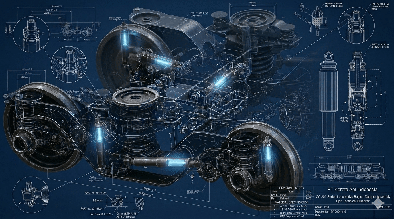 KRL component integration and suspension systems