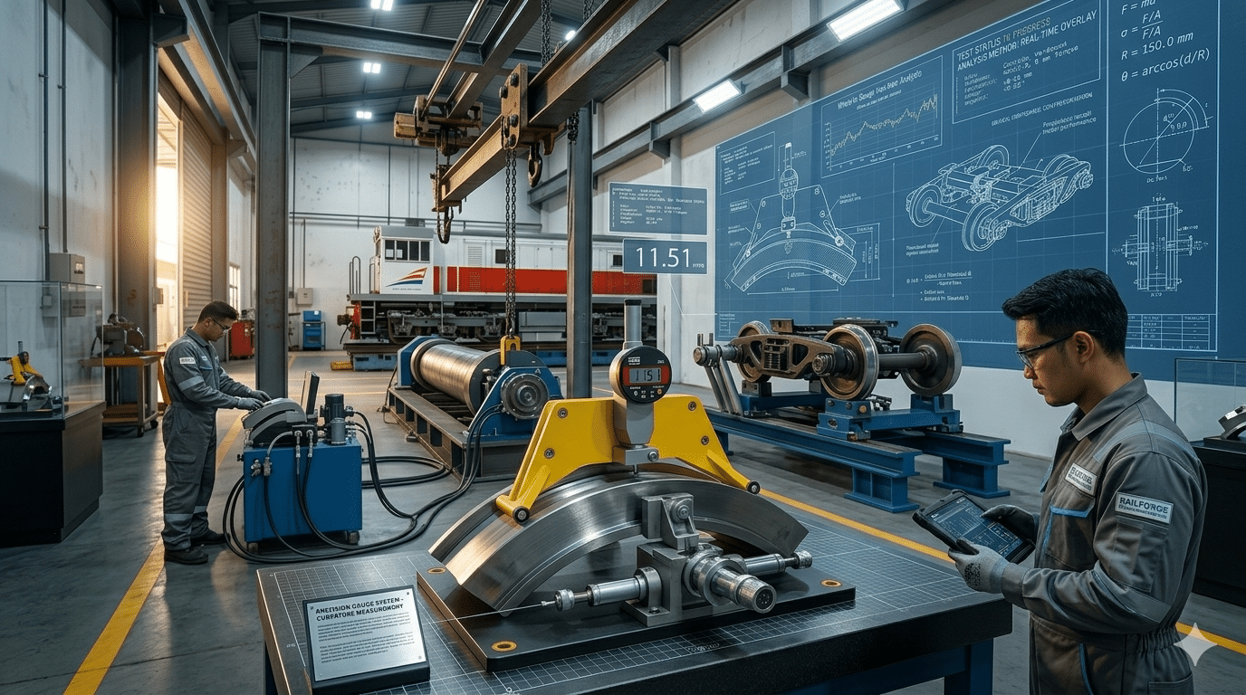 Digital wheel diameter system