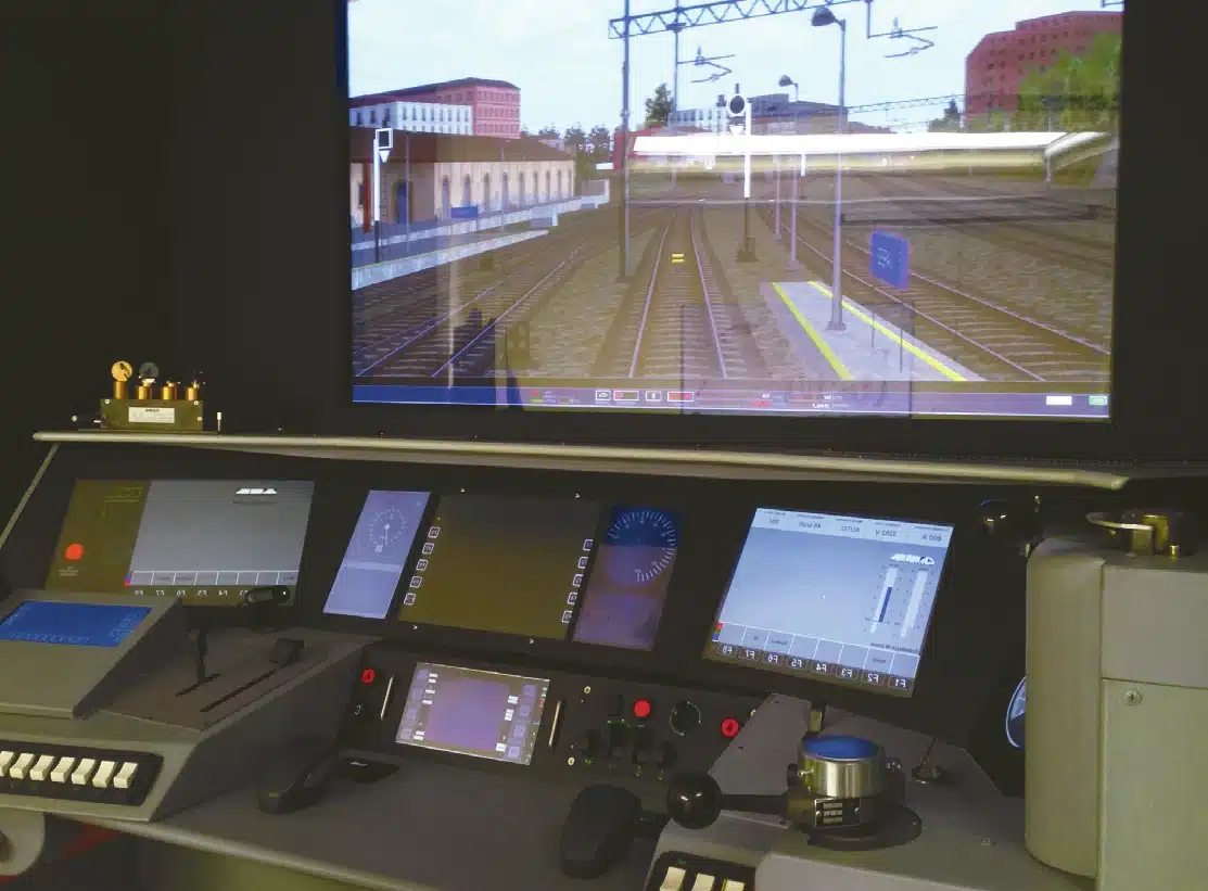 SimuRail railway driver simulator